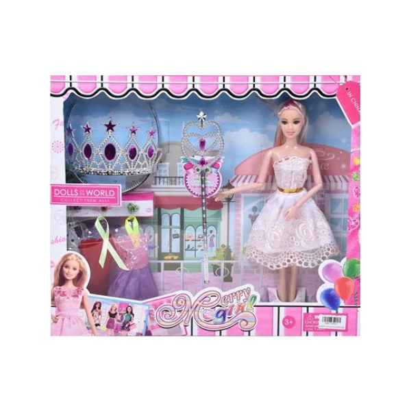 Dolls World: Divat baba jogarral és tiarával