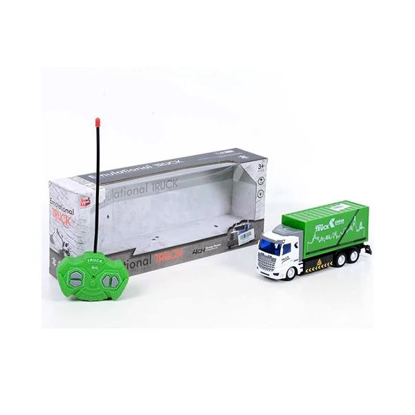 RC távirányítós konténerszállító fénnyel 22cm