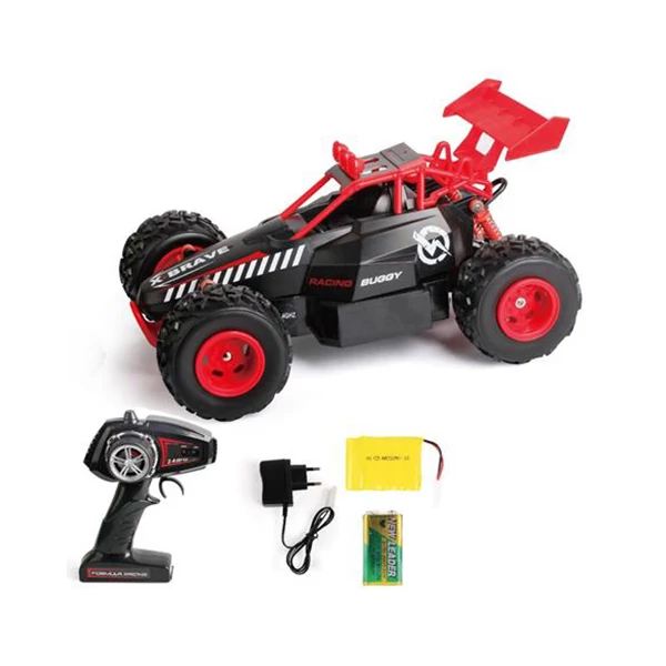 RC 2,4GHz Racing Buggy távirányítós autó 1/20-as méretarány piros színben