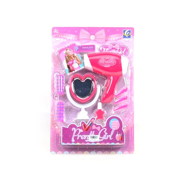 Pretty Girl pink szépség szett elektromos hajszárítóval
