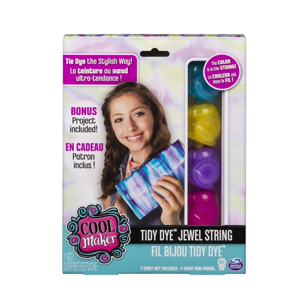 Cool Maker: Tidy Dye színes fonal készlet - Spin Master