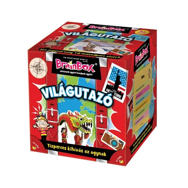 Brainbox: Világutazó társasjáték