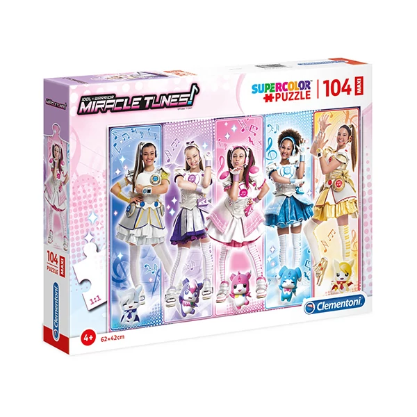 Miracle Tunes lányok 104db-os Maxi Puzzle - Clementoni