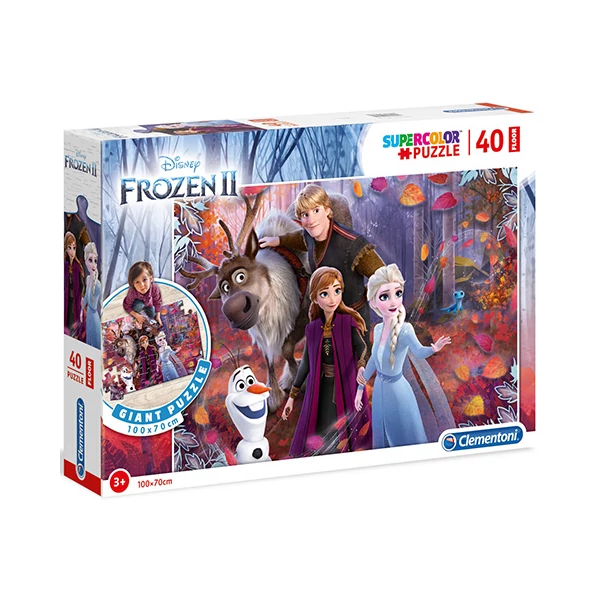 Jégvarázs 2 40db-os padló puzzle - Clementoni