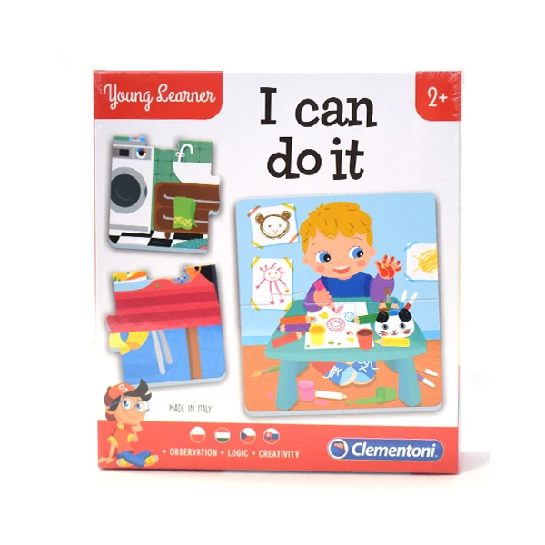 Clementoni: Megtudom csinálni! puzzle szett