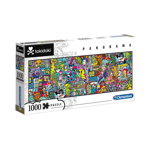 Tokidoki 1000db-os panoráma puzzle - Clementoni