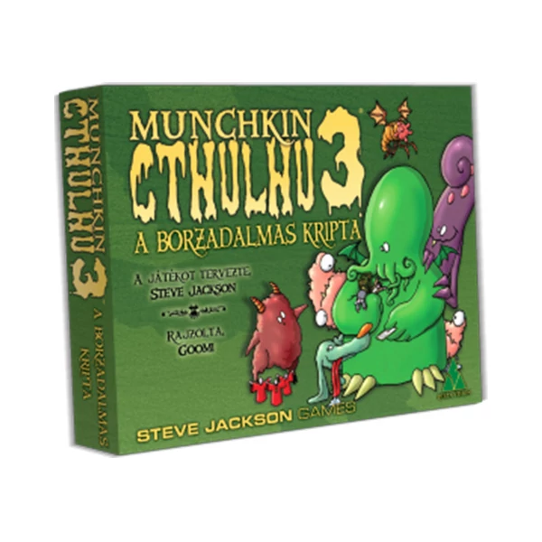 Munchkin Cthulhu 3 - A borzadalmas kripta társasjáték kiegészítő
