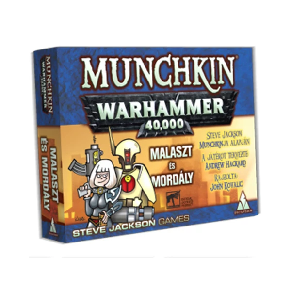Munchkin Warhammer 40.000 Malaszt és Mordály társasjáték kiegészítő