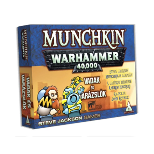 Munchkin Warhammer 40.000 Vadak és Varázslók társasjáték kiegészítő