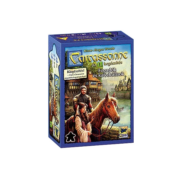 Carcassonne Fogadók és katedrálisok társasjáték kiegészítő - Piatnik