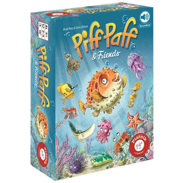Piff Paff és barátai társasjáték - Piatnik