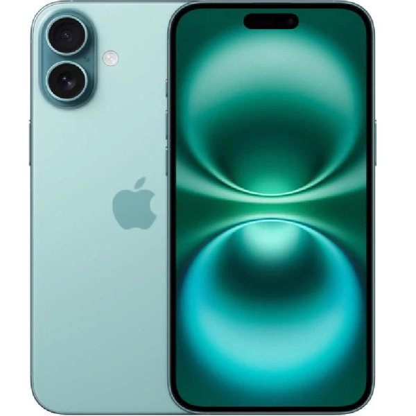 Apple iPhone 16 Plus 128GB zöldes kék (teal) (MXVX3) kártyafüggetlen okostelefon