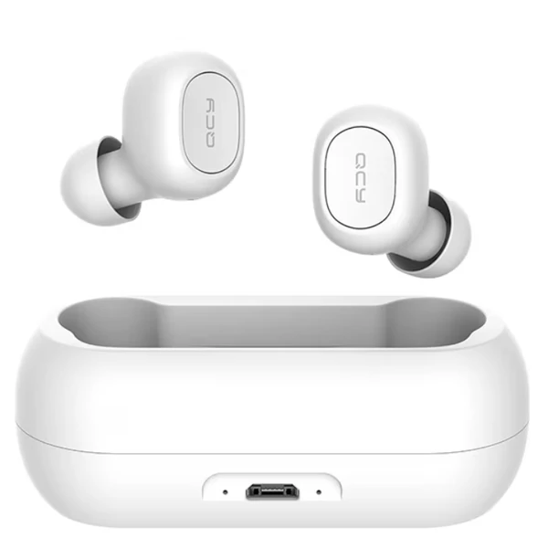 QCY T1c Bluetooth fehér (white) vezeték nélküli bluetooth fülhallgató