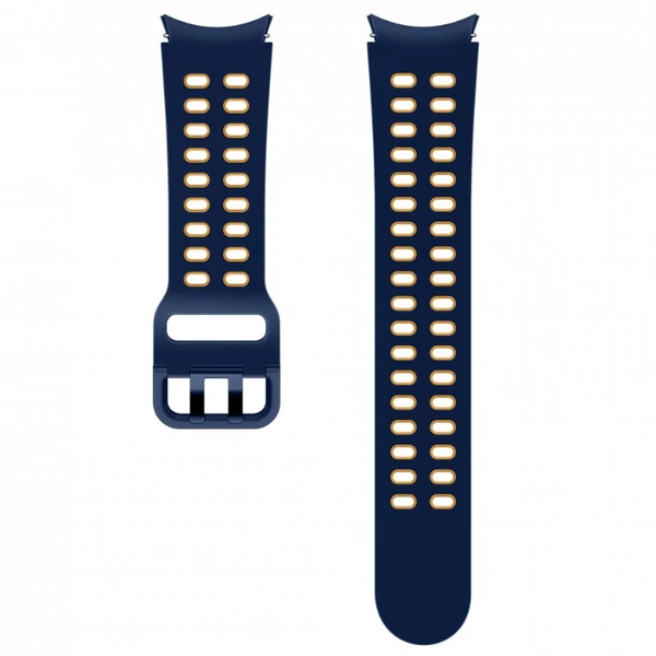 Samsung Galaxy Watch 4 Classic / 5 / 5 Pro 20mm M/L extrém sport pánt okosórához (Extreme Sport Band 20mm M/L) - kék (navy) (ET-SXR87LNE)