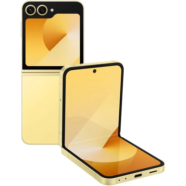 Samsung Galaxy Z Flip 6 F741 5G 256GB 12GB Dual Sim sárga (yellow) kártyafüggetlen okostelefon