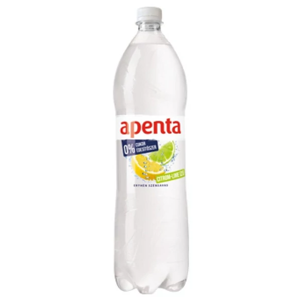 Apenta citrom-lime ízű enyhén szénsavas üdítőital 1,5L  - csak egyedi szállítással vagy személyes átvétellel