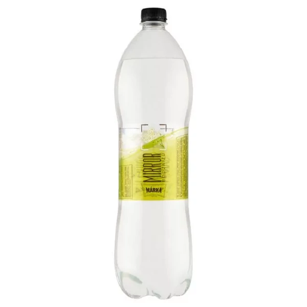 Mirror bodza ízesítésű szénsavas víz 1,5 L - csak egyedi szállítással vagy személyes átvétellel