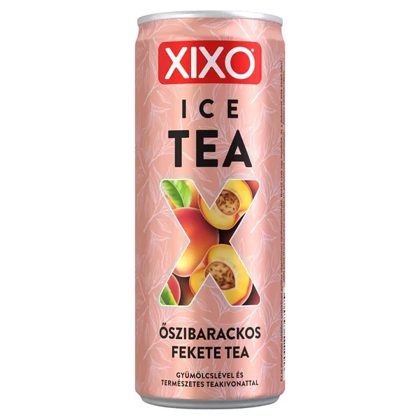 Xixo őszibarackos jegestea szénsavmentes üdítőital 250 ml