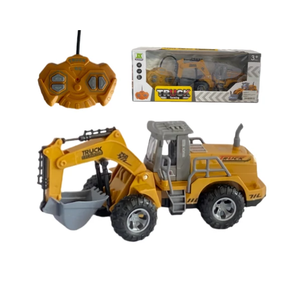 RC távirányítós markoló fénnyel 27MHz 1/48 20cm