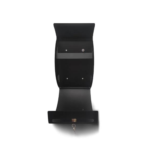 Iskra postaláda lux, fekete (3872165011927)