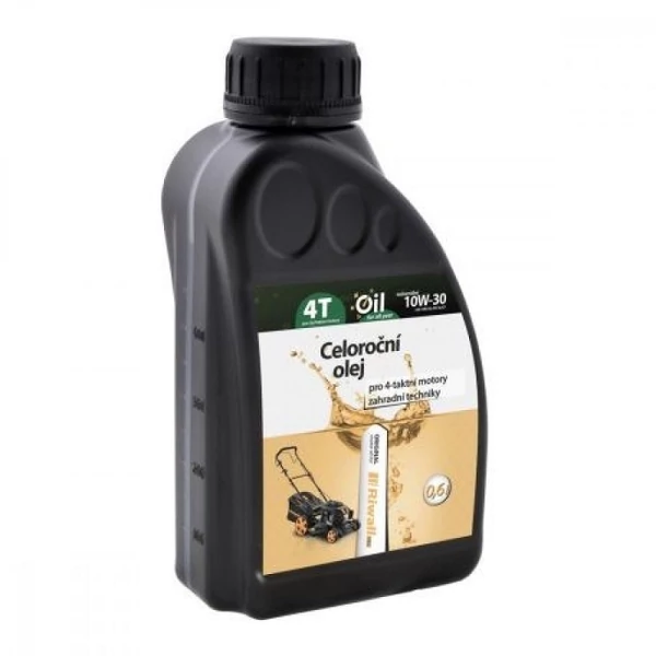 Riwall Egészéves Riwall olaj 4-ütemű motorokba (0.6l, SAE 10W-30) (RACC00002)