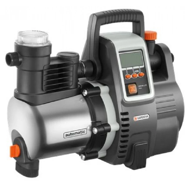 Gardena Premium háztartási automata szivattyú 6000/6E LCD Inox (1760-20)