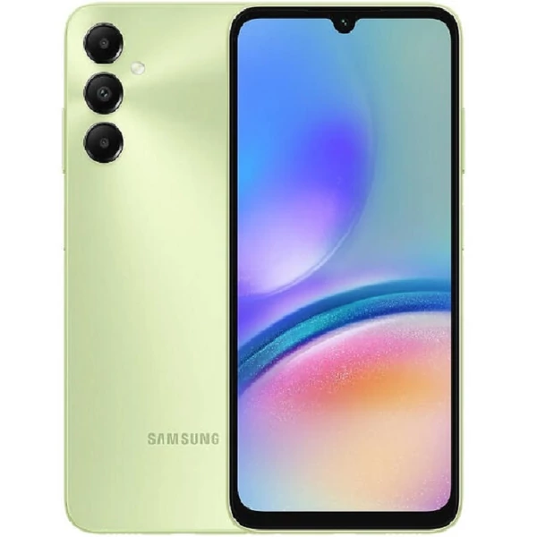 Samsung Galaxy A05S Dual Sim 4GB RAM 128GB zöld (green) kártyafüggetlen okostelefon