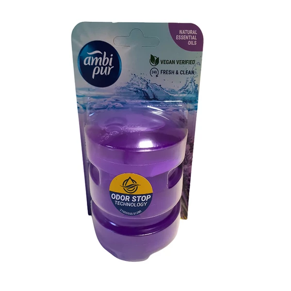 Ambi pur lavender & rose gél állagú wc utántöltő 3x55ml 