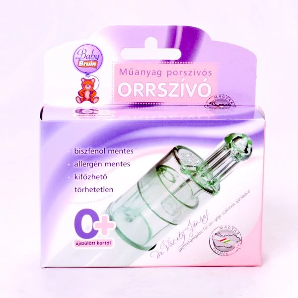 Babybruin porszívós orrszívó