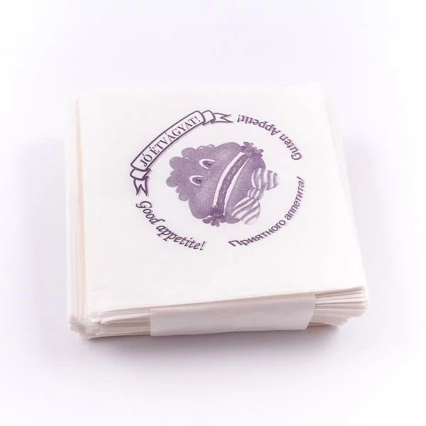Hamburgeres kis méretű tasak 200 db 15*15 cm