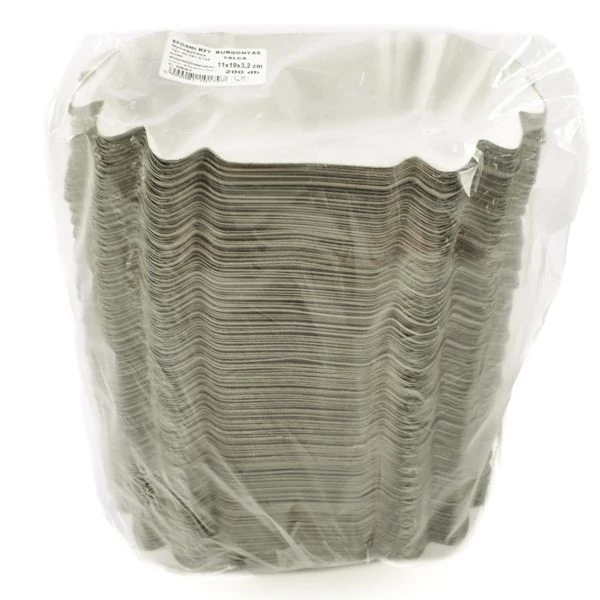 Eldobható papír tálca krumplis 200 db 11*19*3,2 cm