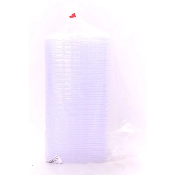Eldobható műanyag svédtál tető 50 db-os kiszerelésben 10,5x14cm