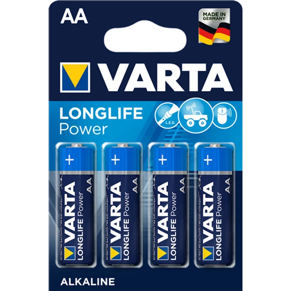 Varta AA elem 4 db-os kiszerelésben LR6