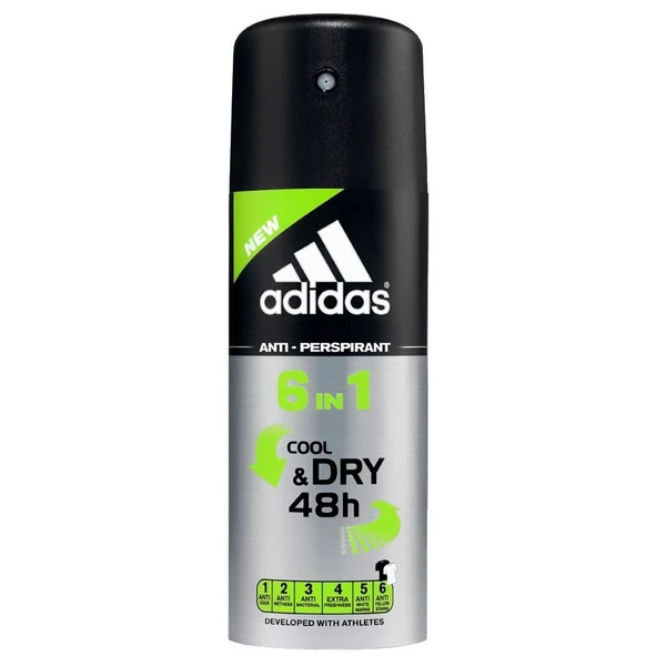 Adidas férfi deo spray dezodor 6in1