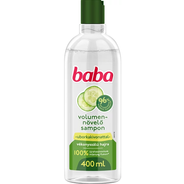 Baba sampon ubirkakivonattal vékonyszálú hajra 400ml