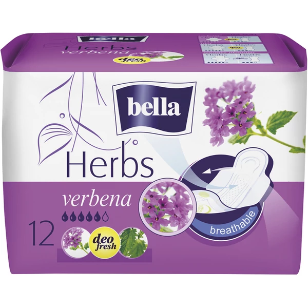 Bella egészségügyi betét herbs verbena 12db