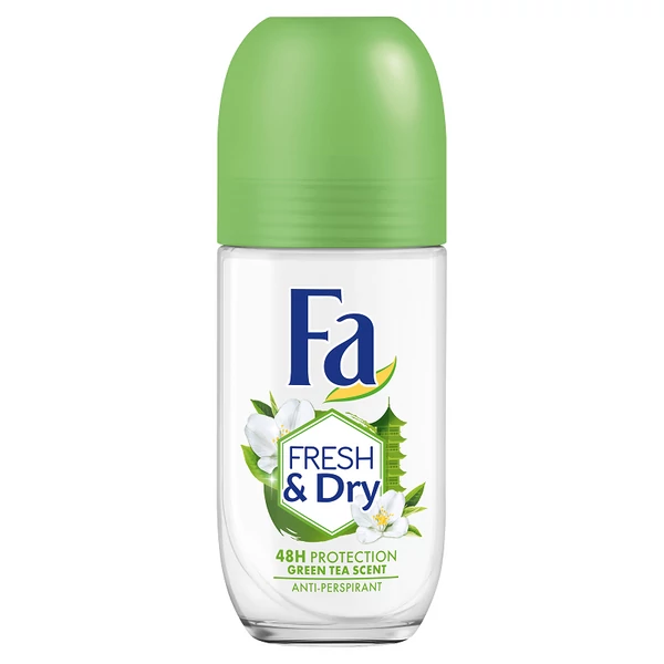 Fa Fresh&Dry Green Tea izzadásgátló roll-on 50ml golyós dezodor