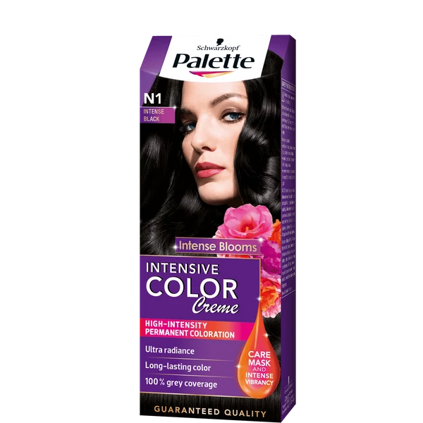Schwarzkopf Palette ICC hajfesték n1 onix fekete