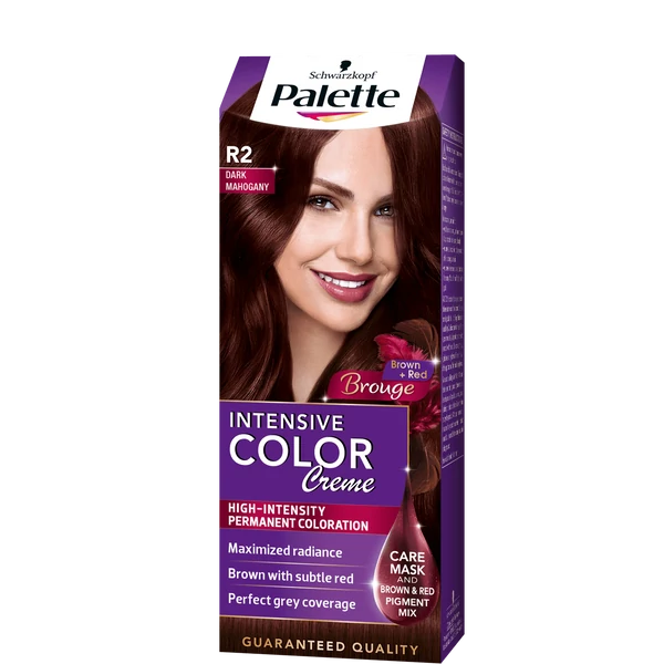 Schwarzkopf Palette ICC hajfesték r2 sötét mahagóni