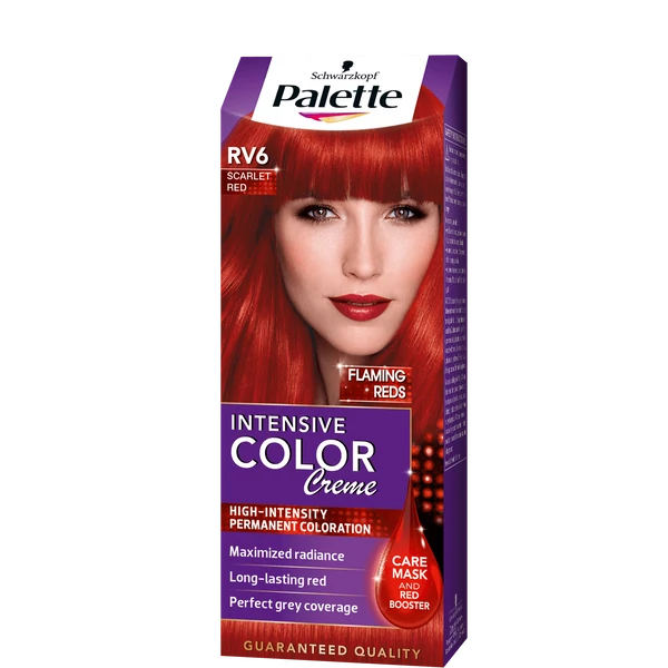 Schwarzkopf Palette ICC hajfesték rv6 bíborvörös