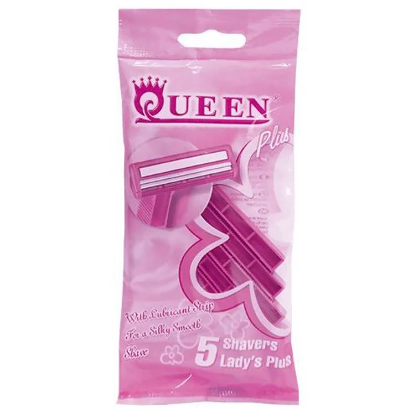 Queen eldobható női borotva 5db plus q.155p