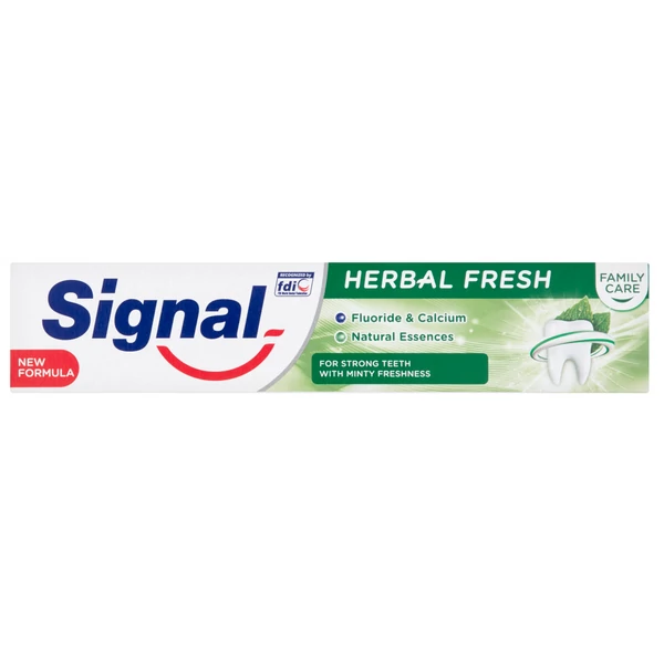 Signal family herbal fresh 75ml fogkrém