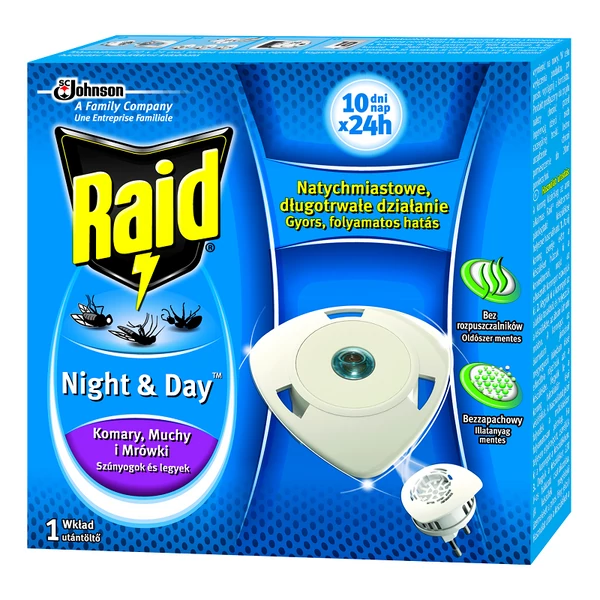 Raid szúnyogriasztó korong utántöltő 1db
