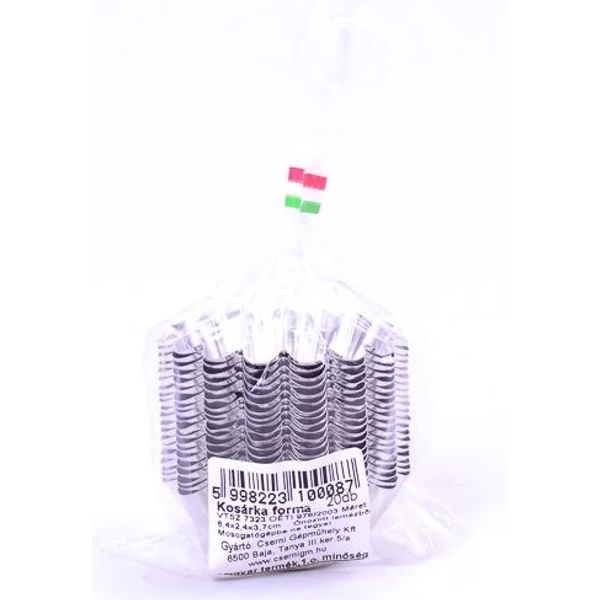 Cserni kosár forma 25db