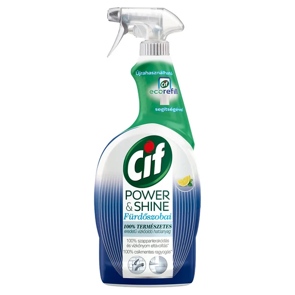 Cif Power & Shine vízkőoldó spray 750ml