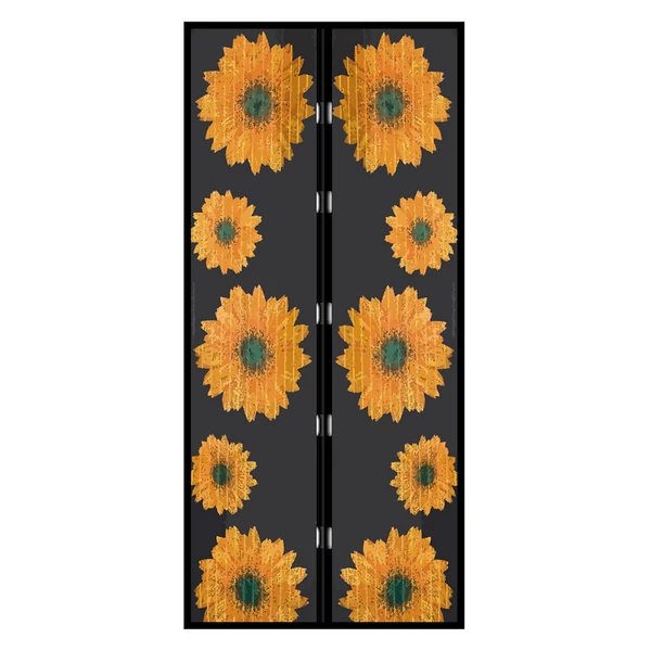 Delight napraforgós mágneses szúnyogháló ajtóra 100x210cm 11398A