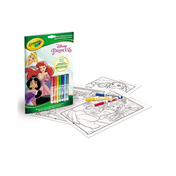 Crayola: Disney hercegnő kifestő és foglalkoztató szett
