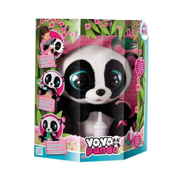 YOYO Csecsemő panda interaktív plüss