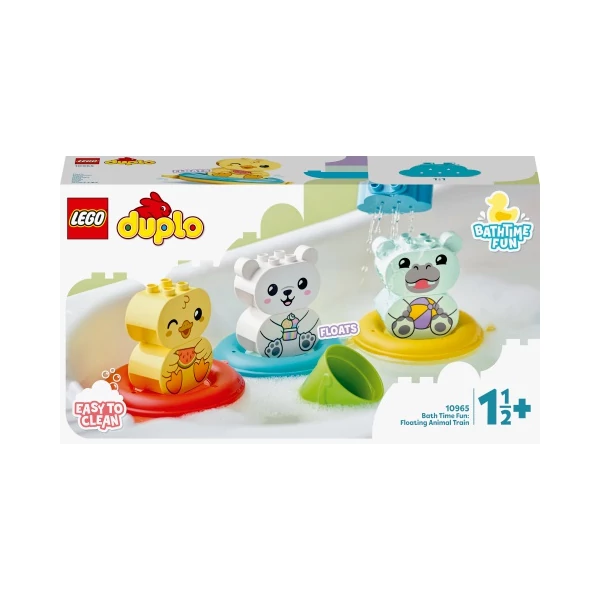 LEGO® DUPLO®: Vidám fürdetéshez: úszó állatos vonat (10965)