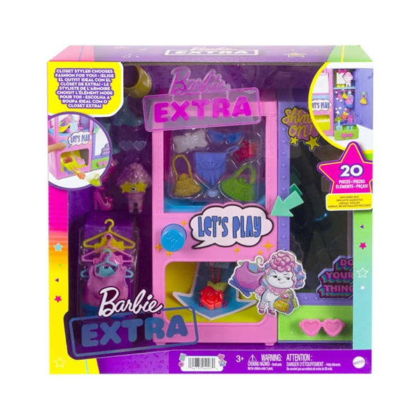 Barbie: Extravagáns divatautomata játékszett - Mattel